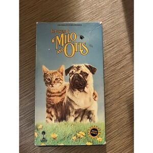 Adventures of Milo and Otis (VHS, 1990, Closed Captioned)